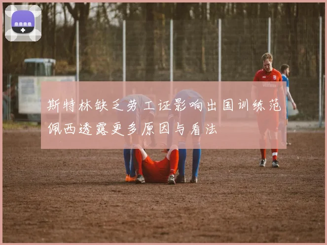 斯特林缺乏劳工证影响出国训练范佩西透露更多原因与看法
