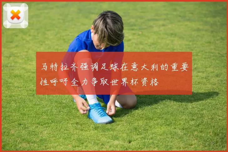 马特拉齐强调足球在意大利的重要性呼吁全力争取世界杯资格