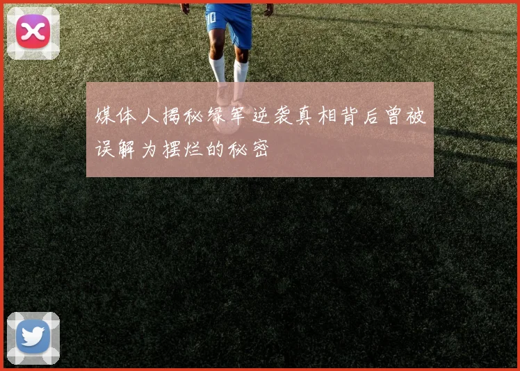 媒体人揭秘绿军逆袭真相背后曾被误解为摆烂的秘密